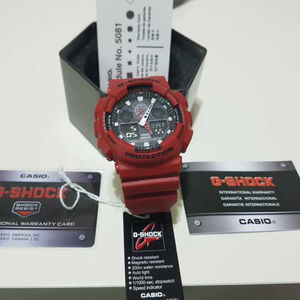 Casio G-Shock GA Red